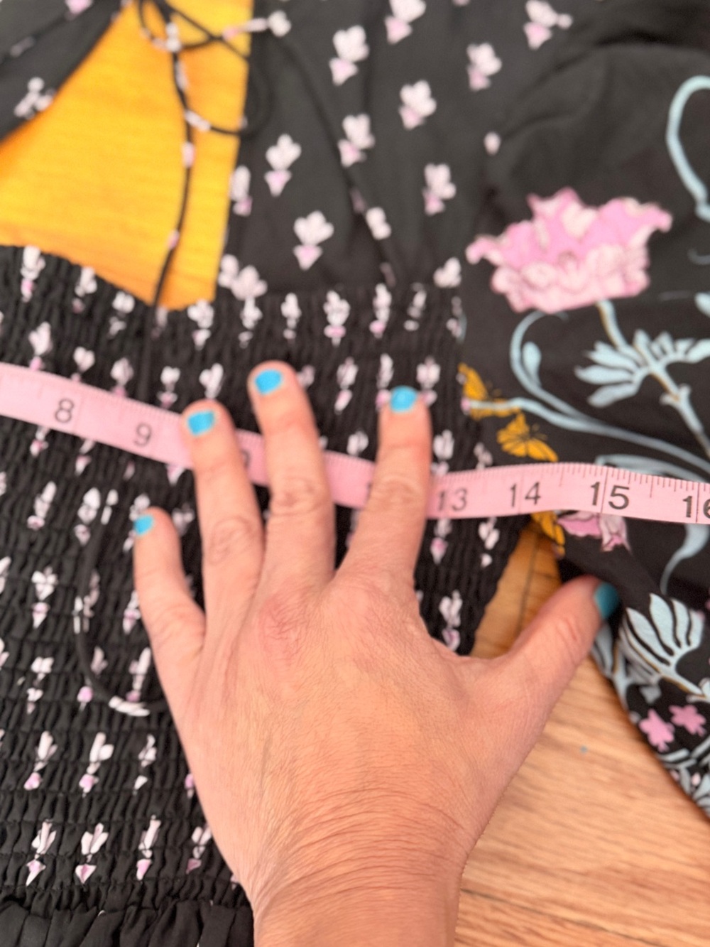 Anthropologie Dasha Bodice Smocked Midi dress - Picture 5 of 8